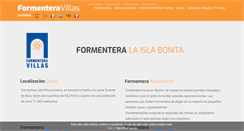 Desktop Screenshot of formenteravillas.com